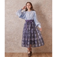 Preloved Vintage Lace Skirt by Axes Femme (No Belt)