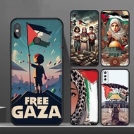 VIVO V5 V5S V5 Lite V5 Plus Y66 Y67 Y79 Y85 Y89 V7 V7 Plus V11i V11 Pro X50 Lite X60 Free Palestine Phone Case