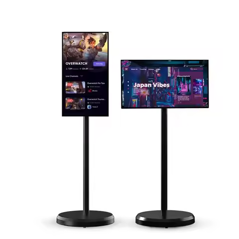 21.5 Inch Android 12 4+64Gb Smart LED Display TV HD 1080P Mobile Television For Home Gaming With 32 