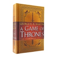 Milu A Game Of Thrones หนังสือปกแข็งฉบับพิมพ์ภาพประกอบต้นฉบับหนังสือภาษาอังกฤษ