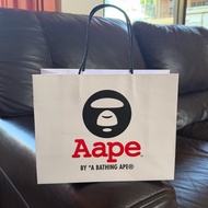 [READY TO SHIP] PAPERBAG AAPE BY APE BATHINGa Original FROM STORE PAPERBAG BAPE