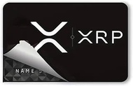 XRP Crypto Currency Credit Card Skin Debit Card Stickers for Key, Debit, Credit, Bank Card 4PCS Card