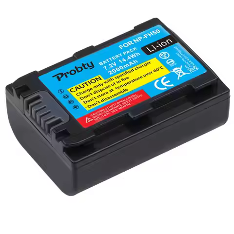 Probty NP-FH50 NP FH50 NPFH50 for Sony DSLR-A390 DSLR-A380 HDR-TG1E HDR-TG3 HDR-TG5 HDR-TG7 DSC-HX1 