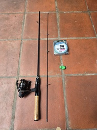 combo cần ul 1m5 đến 1m98 máy đứng ac2000 tặng kèm 1 cuận dây 1 nhái khơi