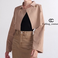 CALLING_COSTUME Jacket (แจ๊คเก็ต)(CL313) Top (ครอปมีฮู๊ด)(CL316)