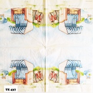 EUROPEAN DECOUPAGE TISSUE 33X33 CM TE 437 TTS