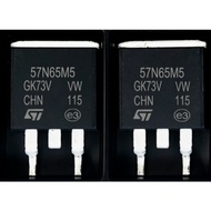2PCS 57N65M5 STB57N65M5 TO-263 650V 42A MOS Field Effect Transistor