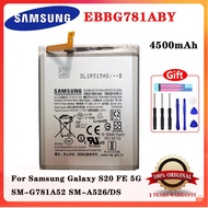 แบตเตอรี่ Samsung original A52 EB-BG781ABY Battery for Samsung GALAXY S20 FE 5G A52 G780