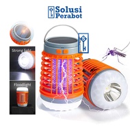 Lampu Perangkap Pembunuh Nyamuk Senter Solar Charging LED UV I20x SP / Panel Cell Pembasmi Mini