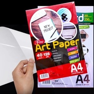 Uni A4 Fine Art Paper Art Card Glossy Surface 128GSM / 230GSM