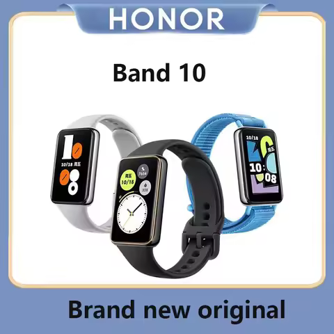 HONOR Band 10 Smart Fitness Tracker AMOLED Screen 14-Day Battery Life 96 Sports Modes Heart Rate SpO