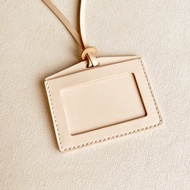 【職場配件】Luca 皮革證件套+ 掛繩 證件套/悠遊卡套/植鞣革