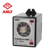 GG+Anly Star Delta WYE Timer TRD-N 5A 30sec/60sec 220Vac/440Vac with Socket
