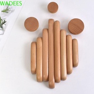 WADEES Cabinet Handle Wooden Kitchen Bookcase Cupboard Handle Furniture Door Handle