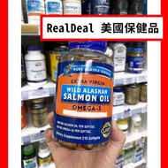 🔥熱銷 心血管健康🔥 美國Pure Alaska Omega 野生三文魚油 1,000毫克 210粒軟膠囊