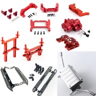 TRX4 Metal Upgrade Gearbox Mount Front Rear Bumper Mount Servo Base Side Pedal Shell Post Simulated 