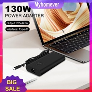 130W USB C Type C Adapter Laptop Charger 20V 6.5A for Dell XPS 15 9500 9510 9520