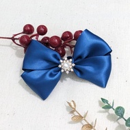 Meaningful Collection of Beaded Silk Bow Hairpins Handmade Gifts for Lover Girlfriend March 8 Octobe