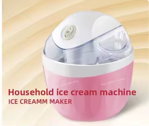Portable electric ice cream maker DIY frozen yogurt machine