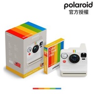 Polaroid - 寶麗來 Polaroid Now 即影即有相機 第三代－白色款＋彩色相紙（8 張） #006573