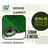 [Ready Stock] 10mm Grass Carpet Artifical Grass 2m lebar 【1m x 2m】