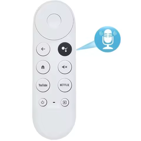 G9N9N Replacement Voice Remote Control For Google Chromecast Remote Control 4K Snow Streaming Media 
