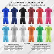 2-in-1 SAVING PACKAGE: JERSEY, DRYFIT SPORTS SHORTS FOR MEN AND WOMEN