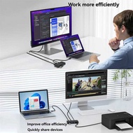Reliableusb 2 78 3.0 KVM Switcher Selector Hub Docking Station 2 Computer Share Printer Keyboard
