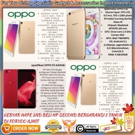 Handphone HP2nd OPPO A37 F1S A3S F5 RAM 2 4 6GB ROM 16 64 128GB