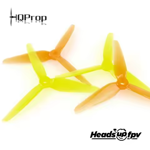 20PCS/10Pairs HQProp R38 HeadsUp Racing 5.1x3.8x3 CW CCW 5.1inch Poly Carbonate propeller compatible