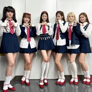 Korean Girl Group Kpop Song Costume Kpop Girls Group Song Costume Ive Student College Style Performa