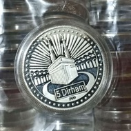 5 Dirham  restu silver 999