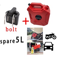 Prevent static electricity Plastic Jerry Can Fuel Tank Capacity 3L/5L Portable Moto Car