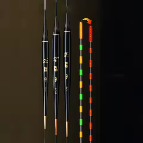 1PC Super Bright Night Fishing Smart Float Top Luminous Ultra Sensitive Electronic Bite Hook Color C