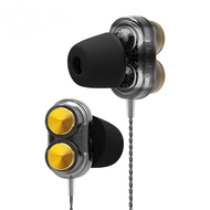 ไดเวอร์คู่ ไดนามิค หูฟัง QKZ KD7 in ear monitor (IME) ของแท้ 100% สุดยดอพลังเสียง เบสหนักๆๆ เสียงดี มิติครบ ใช้ได้ทั้ง IOS android