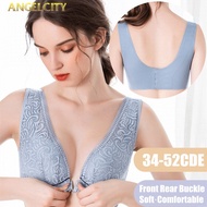ANGELCITY Lace Plus Bra Suitable for Full Cup Bra 34-52C/D/E Plus Bra Breathable