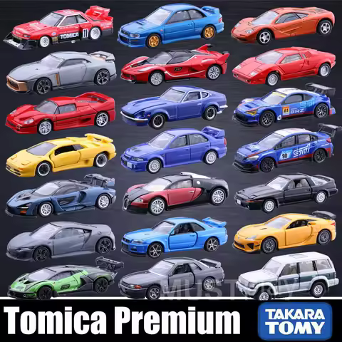 Takara Tomy Tomica Premium Mini Alloy Cars Diecast Model Toyota Honda Nissan Lamborghini TP Kids Xma