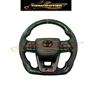 PERODUA GR CARBON STEERING DAIHATSU GR CARBON STEERING WHEEL GR STEERING WHEEL PERODUA STEERING DAIH