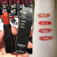 Kiko New Arrival Lasting Matte Lip Glaze 01 02 14 15 Olive Skin ไม่ซีดจางนมกาแฟ Lip Gloss Matte Fini