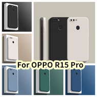 【Yoshida】For OPPO R15 Pro Silicone Full Cover Case Sense of premium Case Cover