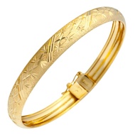[BG5007] Zhulian  Gelang Tangan Donut Emas Saduran/ Gold Plated Bangle Jewellery