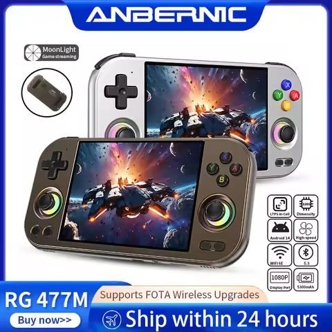 Anbernic RG 477M Handheld Game Console 4.7" LTPS In-Cell Multi-touch Screen Android WIFI Video Gamin
