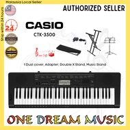 CASIO CTK-3500 61 Key Portable Keyboard With Stand