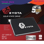 SSD EYOTA 256GB SATA III 2.5" 6GB/S GARANSI RESMI  Bukan SSD 240GB