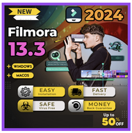 USB Filmora 13.3 Latest 2024 Lifetime | FULL VERSION  | NO EXPIRY | COMES IN A USB FLASH DRIVE