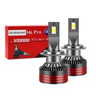 M8proled Car Laser Headlight Super Bright Concentrating Strong Light h7 Bulb h4 Distance Near Light 