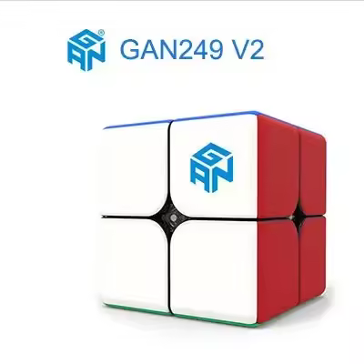 GAN 249 V2 Magic Speed Cube Stickerless GAN 249 V 2 Professional Fidget Toys GAN249 V 2 Cubo Magico 