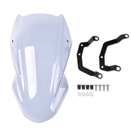 Allotmark Z-650 Hai Lớp Cho Kawasaki Z650 2017 2018 2019 Tấm Chắn Kính Chắn Gió Tấm Chắn Parabrisa C