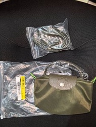 Longchamp Le Pliage Cuir 手提包
