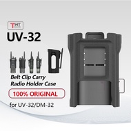 Baofeng UV-32 DM-32 Radio Holster Belt Holder Case with Clip Walkie Talkie Holder Duty Belt
